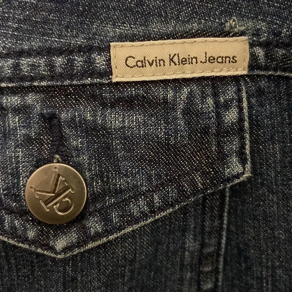 Calvin‎ Klein denim blue women Jeans